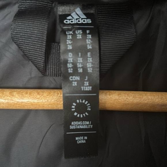 ADIDAS WOMEN’S HELIONIC HOODED DOWN FILLED JACKET Size 2X - Picture 6 of 10